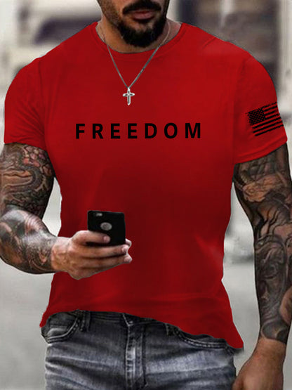 Herre Frihed er ikke fri Hvil i fred Charlie Kirk kortærmet T-shirt